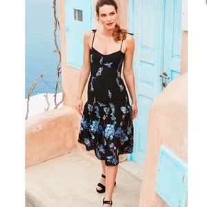 Dress the Population Abbie Floral Dress Sz Lg